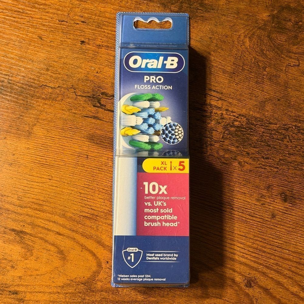 🪥 Oral-B Pro Floss Action Replacement Brush Heads – XL Pack (5 Count) – NEW